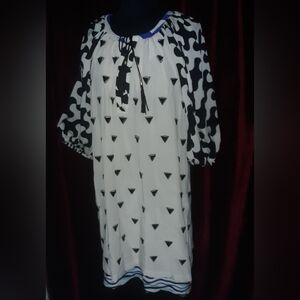 $350 Diane  Von Furstenberg Geometric Silk Jewel Dress 8